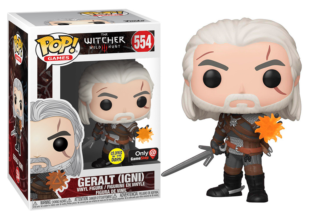 

Фигурка Funko Pop Фанко Поп Ведьмак Геральт The Witcher Geralt 10см W G 554