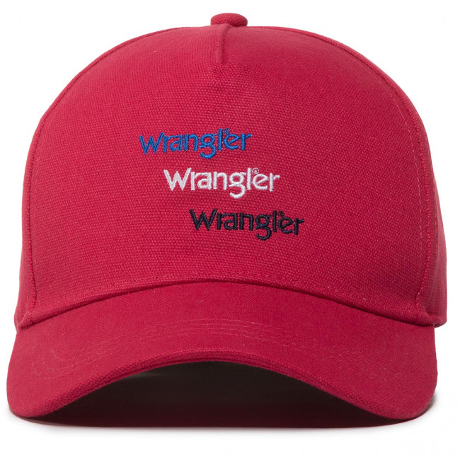 

Кепка Wrangler Triple Logo Cap Красный ONE SIZE-00