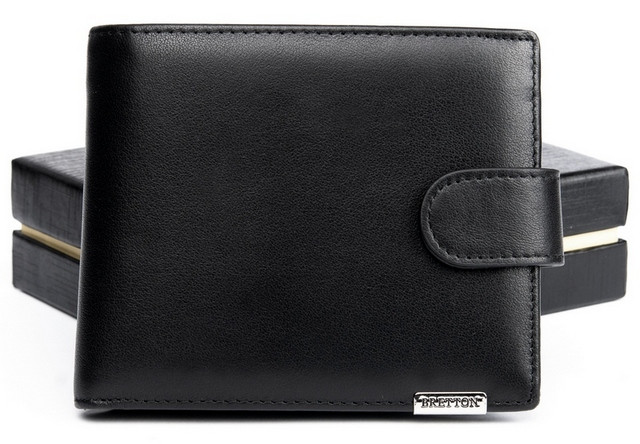 

Мужской кожаный кошелек Bretton NAPPA M103602 black