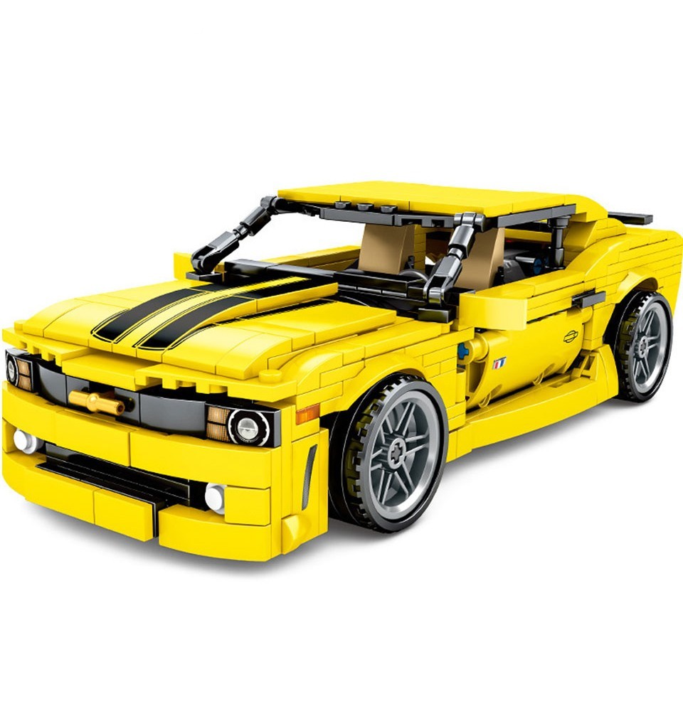 

Конструктор Techinque гоночний автомобіль 558 деталей (yellow) P021
