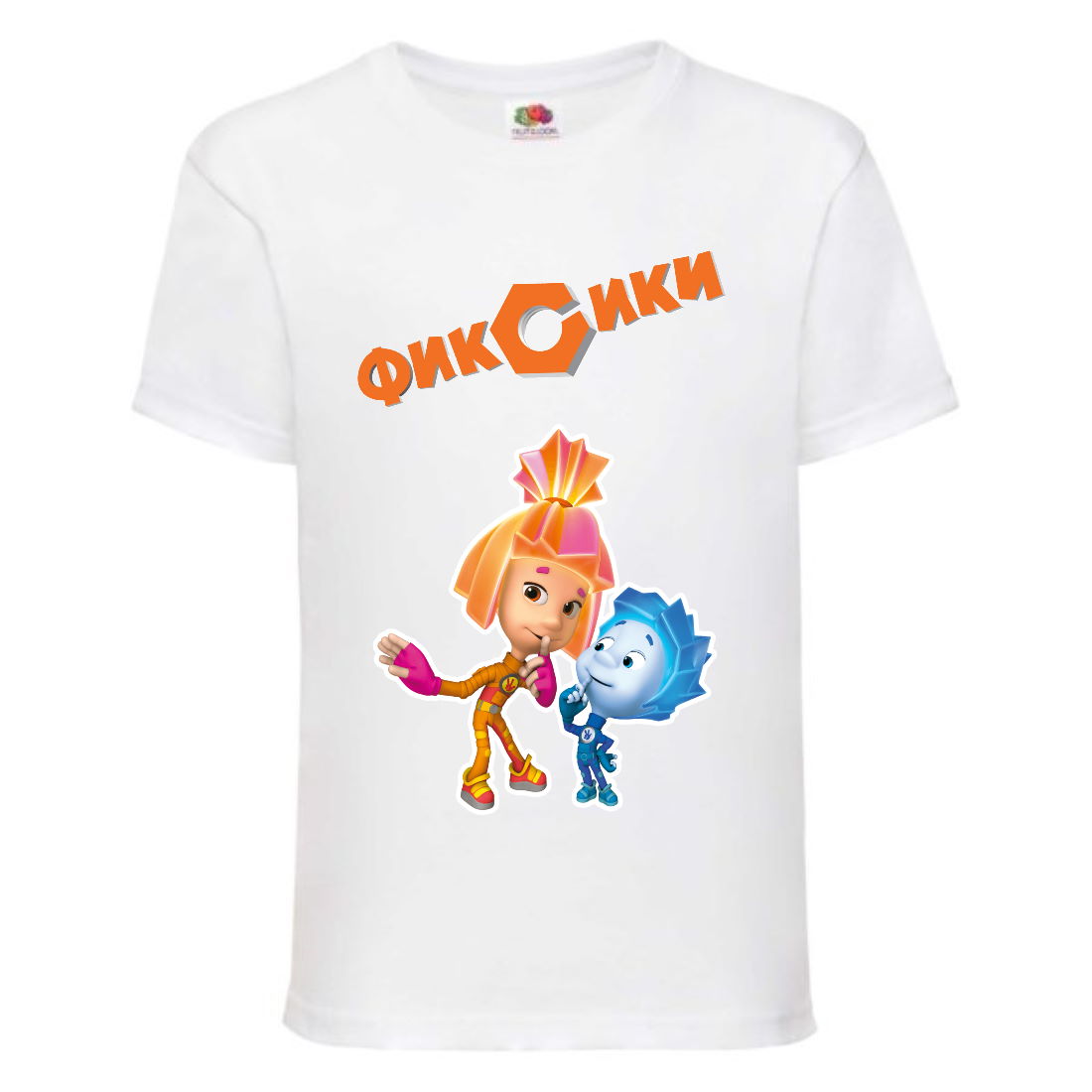 

Футболка детская Фиксики 004 (Fixies) белая (FK wh 004) 104 см