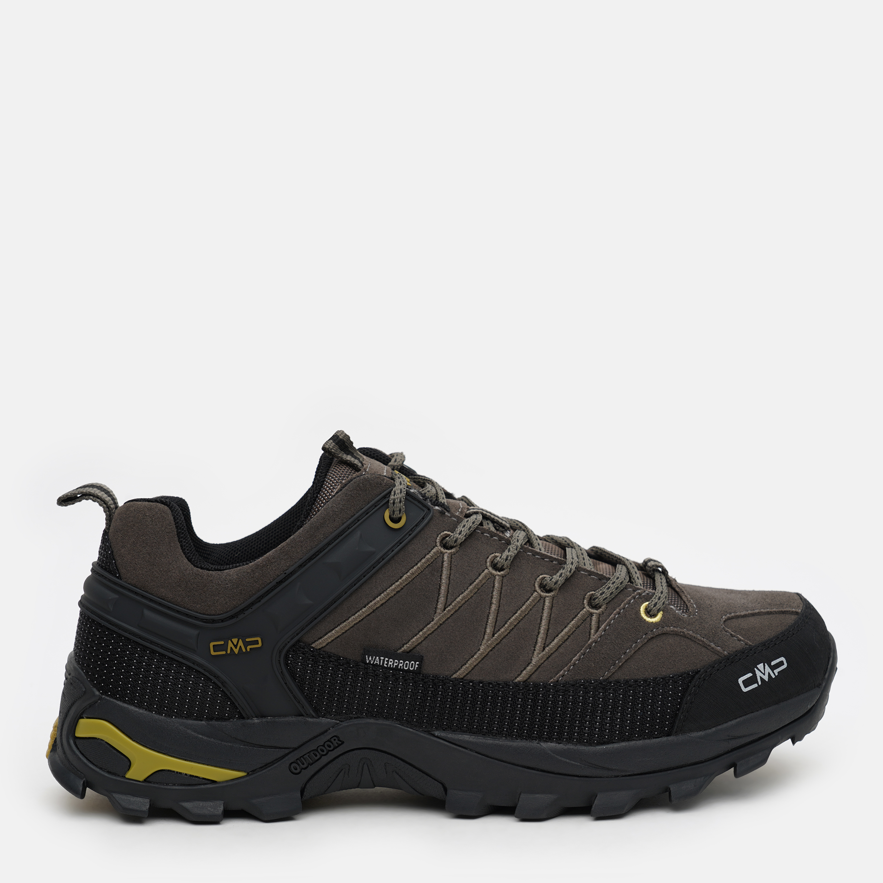 Акція на Чоловічі кросівки для трекінгу з мембраною CMP Rigel Low Trekking Shoes Wp 3Q13247-Q906 40 25.5 см Коричневі від Rozetka