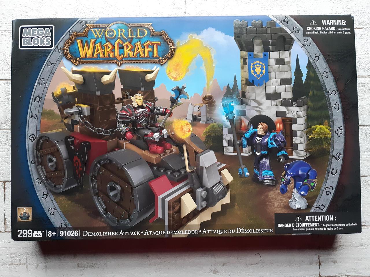 

Конструктор Mega Bloks World of Warcraft Осада Машина для атаки 91026
