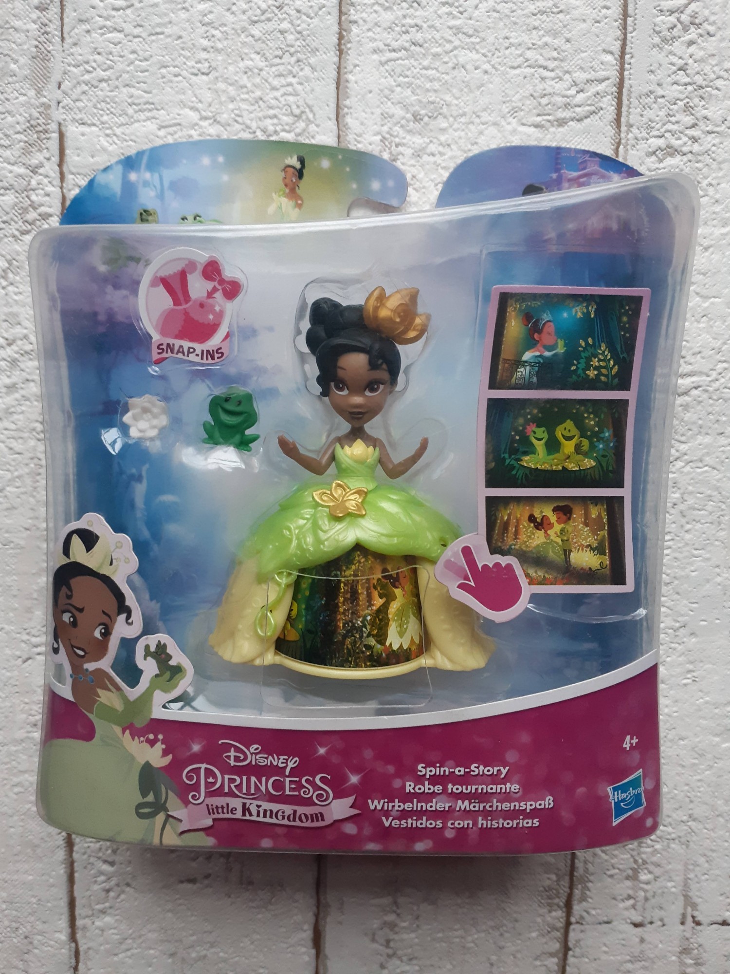

Кукла принцесса в волшебной юбке Disney Princess Тиана Hasbro B8962 B8963