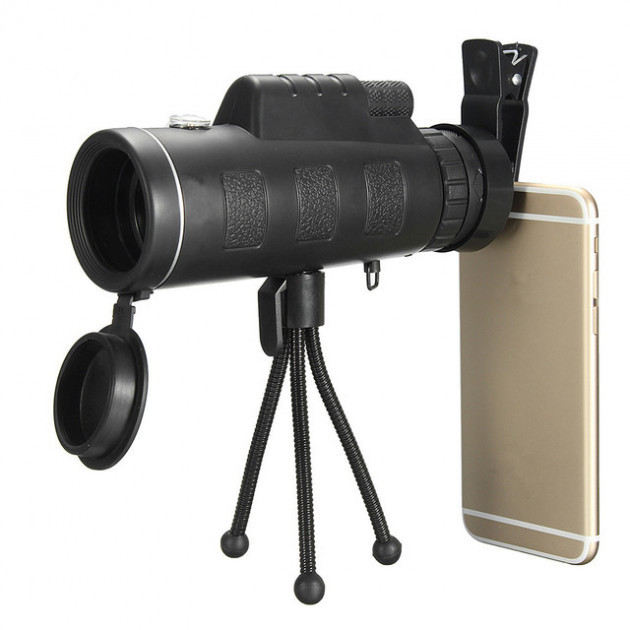 

Монокуляр PANDA SL-2 40х60 с креплением для телефона Черный