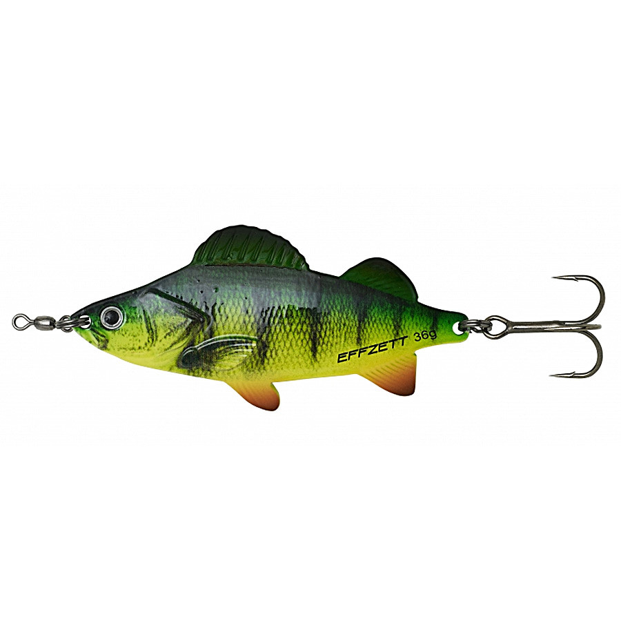 

Блесна DAM Effzett Perch Spoon 62 г 11 см Fire Perch UV