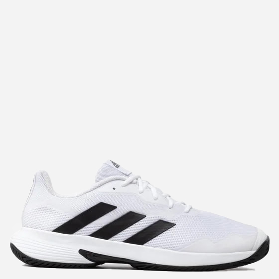 Акція на Чоловічі кросівки для бігу Adidas Courtjam Control GW2984 40.5 (7UK) 25.5 см Білі від Rozetka