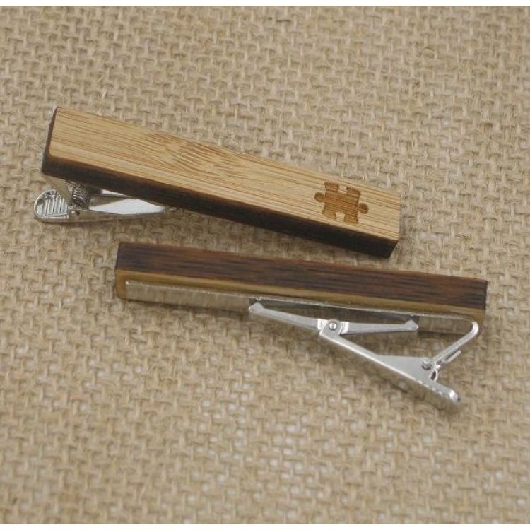 

Деревянный Зажим Для Галстука С Пазлом Zag-9026