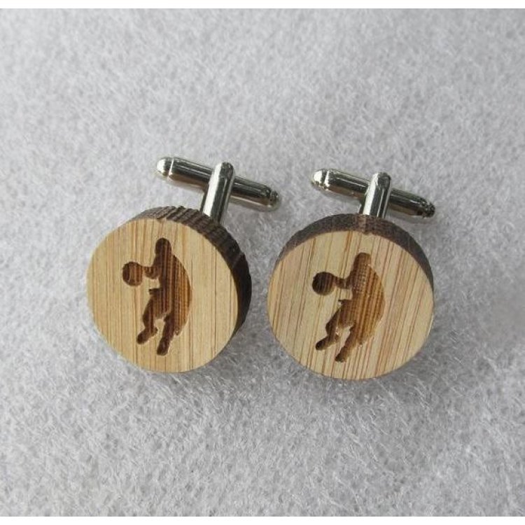 

Деревянные Запонки Баскетболист Dzp-0660