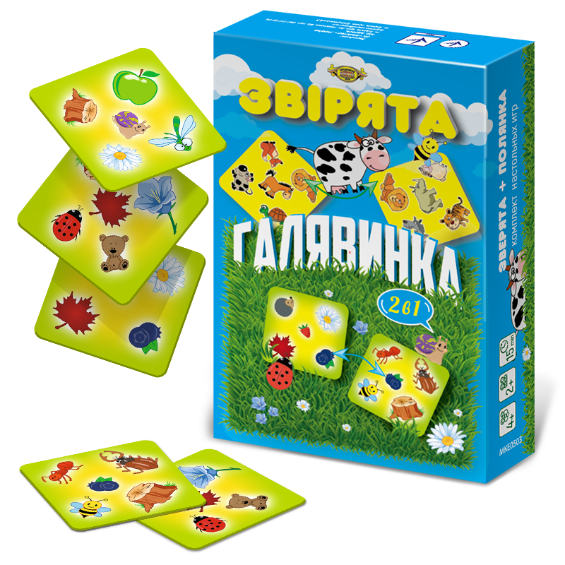 

Игра Мастер "Зверята+Полянка" MKE0503