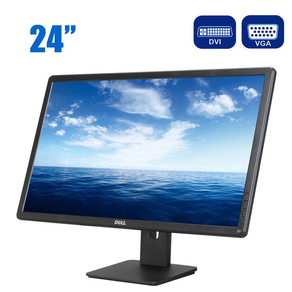 Монитор Dell E2414H / 24" (1920x1080) TN / DVI, VGA б/у – фото, отзывы ...