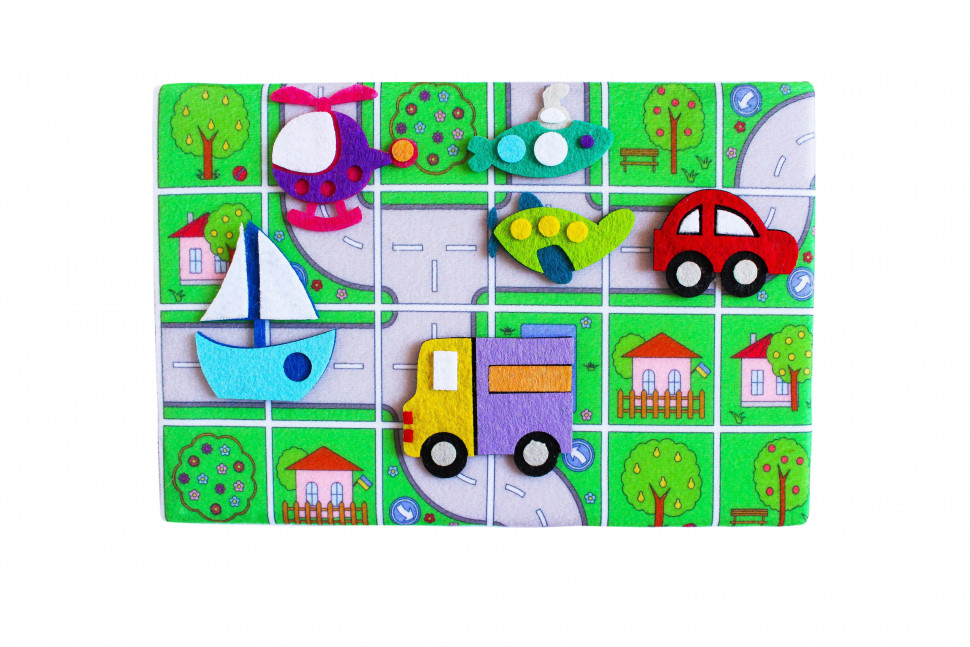 

Развивающая игра УМНЯШКА "Транспорт"с фетра (ПФ-004) PF-004