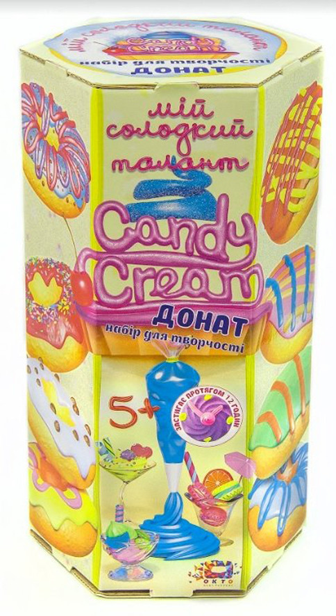 

Набор для творчества ОКТО Moon Light Clay Мой сладкий талант Донат (10) 75007