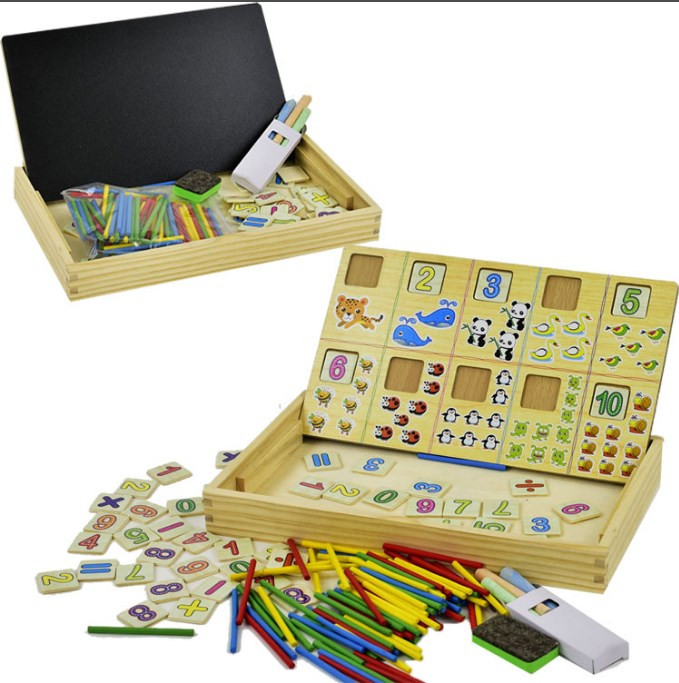 

Деревянная игрушка Metr+ Набор первоклассника MD1314B
