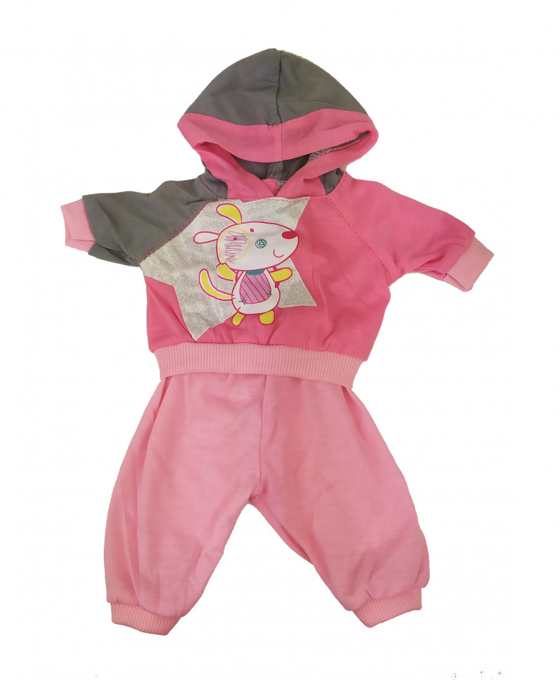 

Кукольный наряд WarmBaby Белая собачка DBJ-445A-456