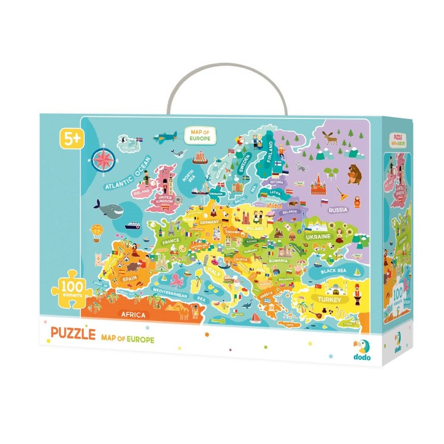 

Пазл DoDo Toys "Карта Европы" английская версия 300124