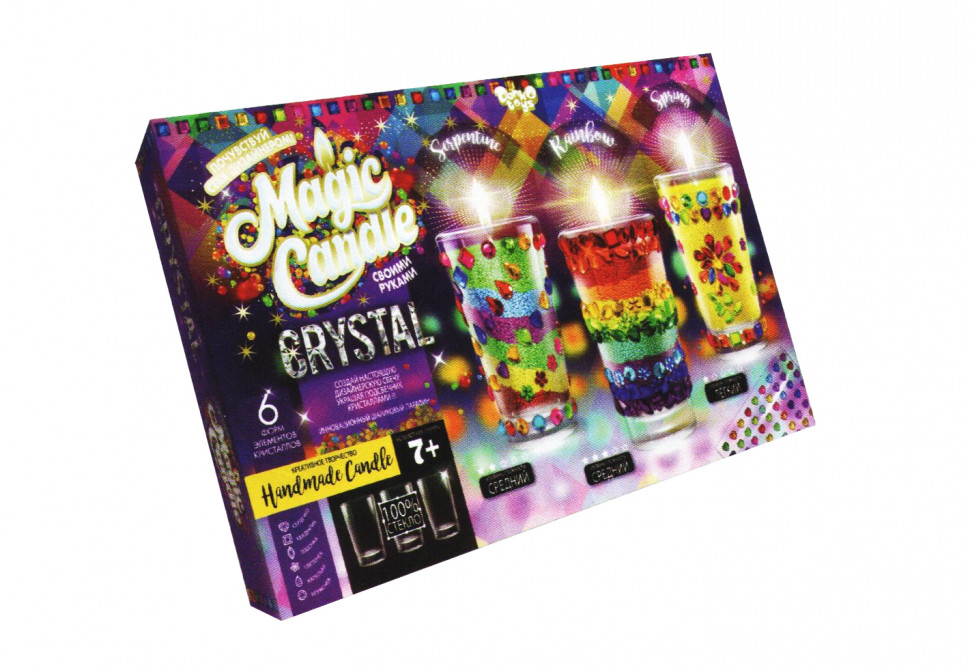 

Комплект креативного творчества Danko Toys Magic candle crystal 7320DT