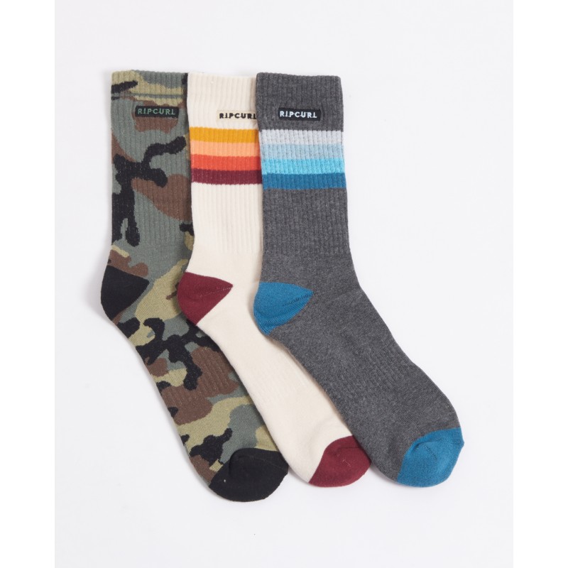 

Носки ART PARTY 3 PACK Rip Curl CSOAI9-8358 OS Разноцветный