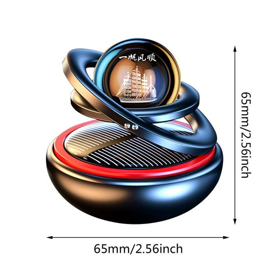 Ароматизатор на солнечных батареях в машину вращающиеся кольца 3D шар,  цветок – фото, отзывы, характеристики в интернет-магазине ROZETKA от  продавца: Terra | Купить в Украине: Киеве, Харькове, Днепре, Одессе,  Запорожье, Львове