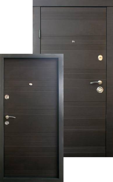 

Двери Статус венге темный горизонталь Qdoors