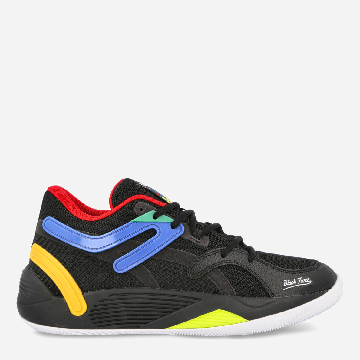 Акція на Чоловічі кросівки для баскетболу Puma TRC Blaze Court Black Fives 37663701 43 (9UK) 28 см Чорні від Rozetka