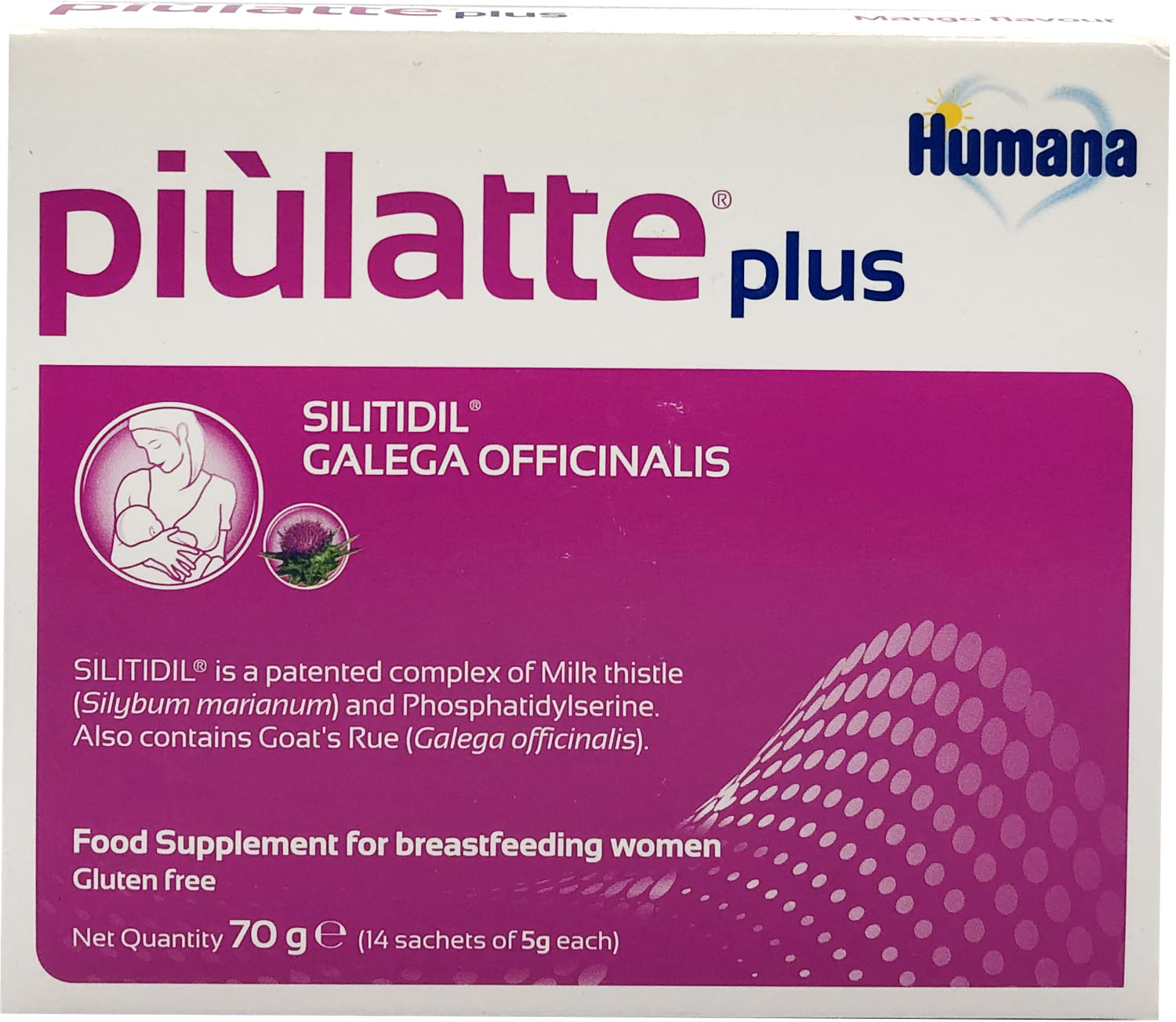 Humana Piulatte Plus 14 sachets