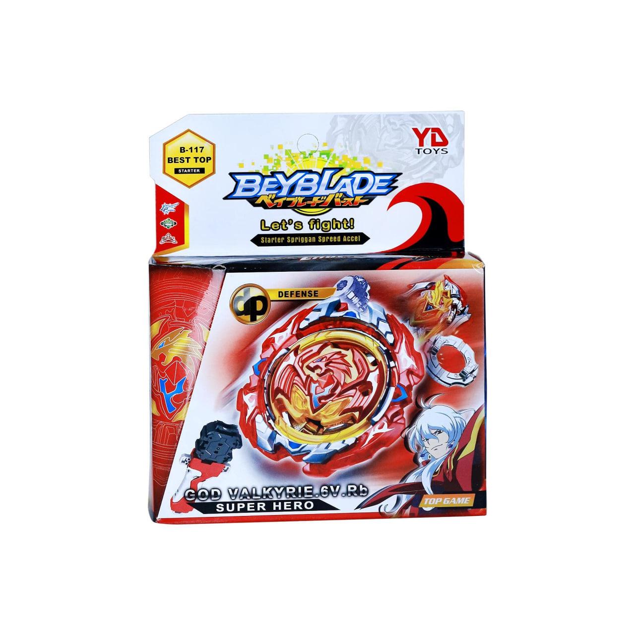 Игра запускалка Бейблейд "BEYBLADE/ БЕЙБЛЕЙД" GOD Valkyrie.6V.Rb.B-117 ...