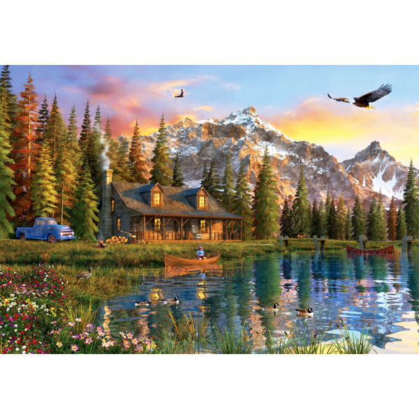

Пазлы "Oldbook Cabin", 2000 Элементов