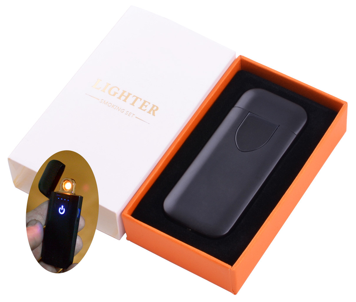 

Электрическая зажигалка Redy, USB, Подарочная упаковка, Black