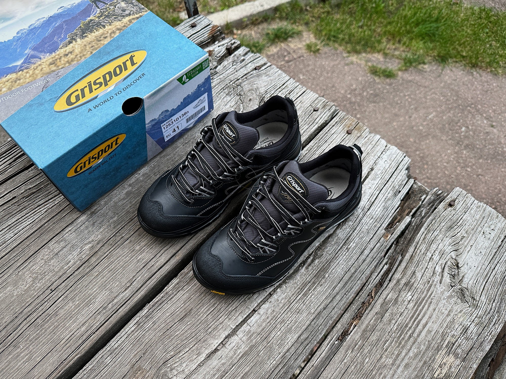 Grisport nero hot sale dakar trekking