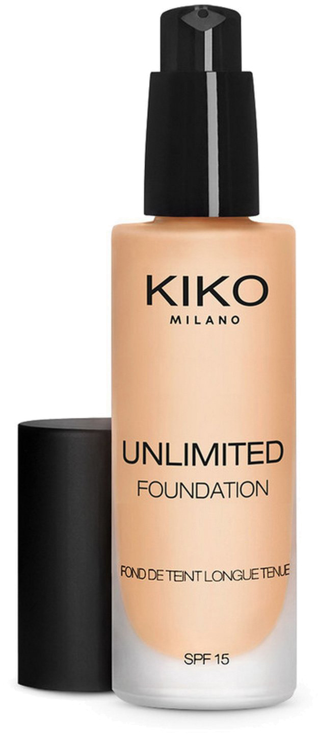 Тональная основа для лица Kiko Milano Unlimited Foundation SPF 15 Warm ...