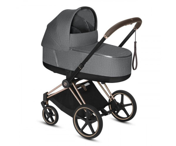 

Коляска Priam 2 в 1 Manhattan grey plus (rose gold)