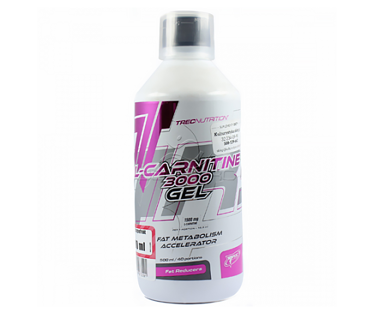 

Жиросжигатель Trec Nutrition L-Carnitine Gel 3000 500 мл