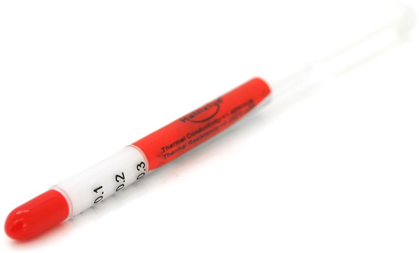 Термопаста Halnziye HY-410 1 г, шприц, White, >1.42W/m-K,
