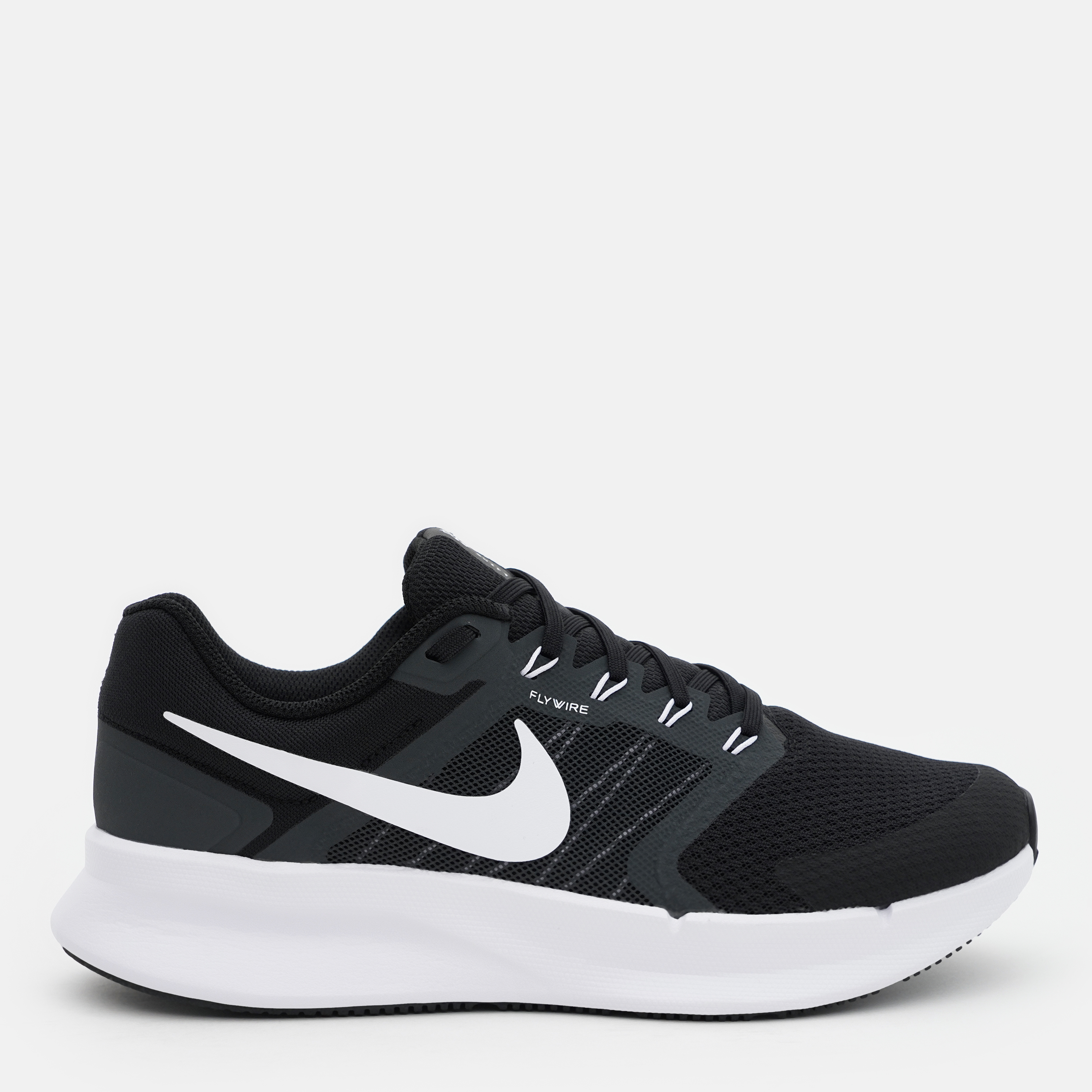 Акція на Чоловічі кросівки для бігу Nike Run Swift 3 DR2695-002 47 (12.5US) 30.5 см Black/White-Dk Smoke Grey від Rozetka