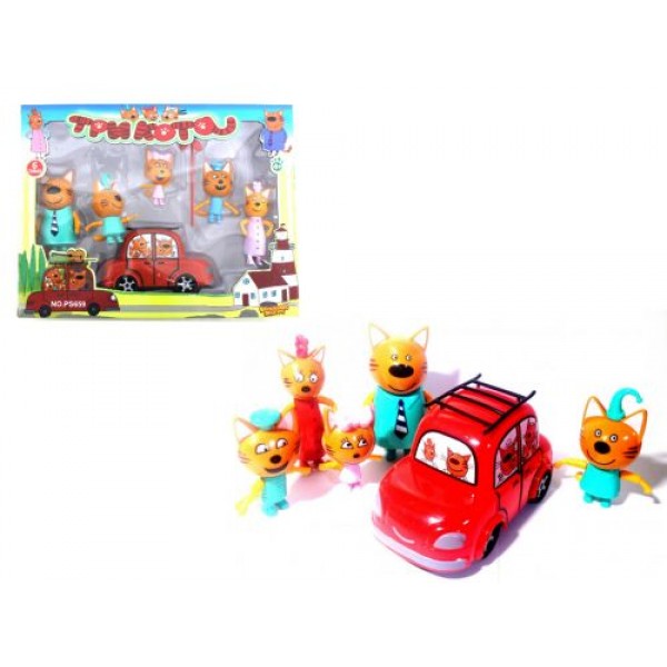 

Игровой набор "Три Кота", с машиной