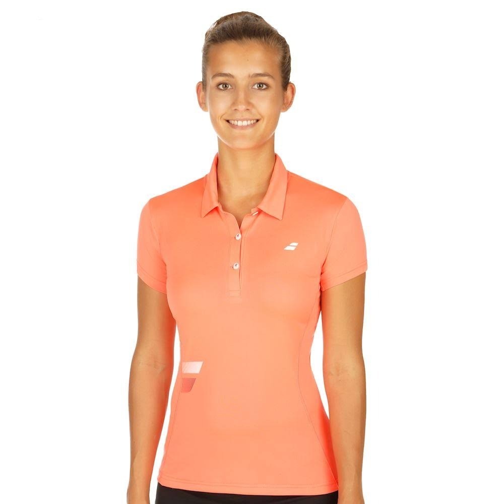 Поло женское Babolat Core club Polo fluo red (S) 3WS17021/201 S от ...