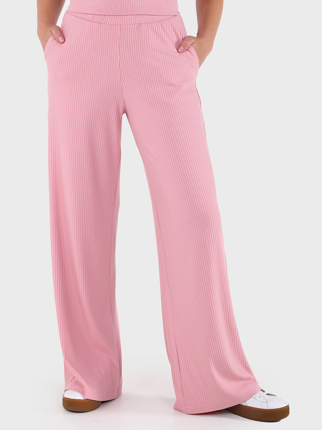 Акция на Спортивні штани жіночі Merlini Амаранті 600000072 4XL-5XL Рожеві от Rozetka