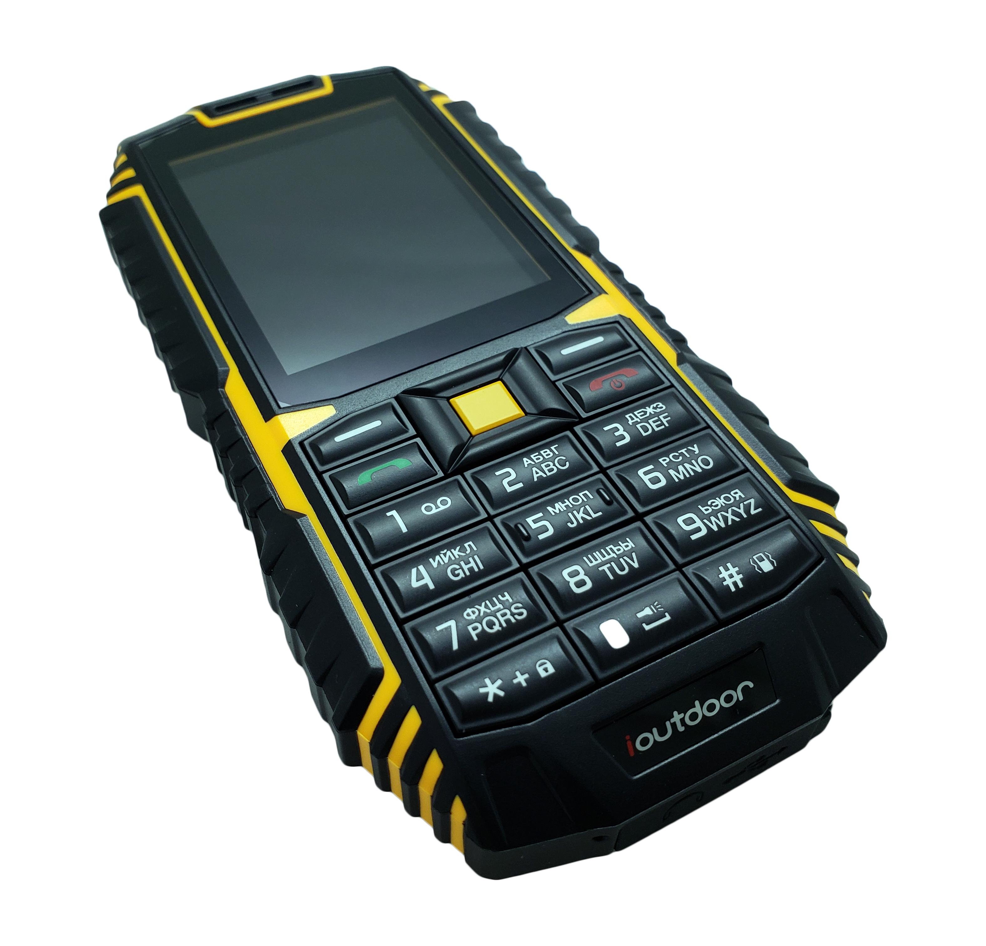 Мобільний телефон T1 IP68 Yellow – фото, відгуки, характеристики в ...