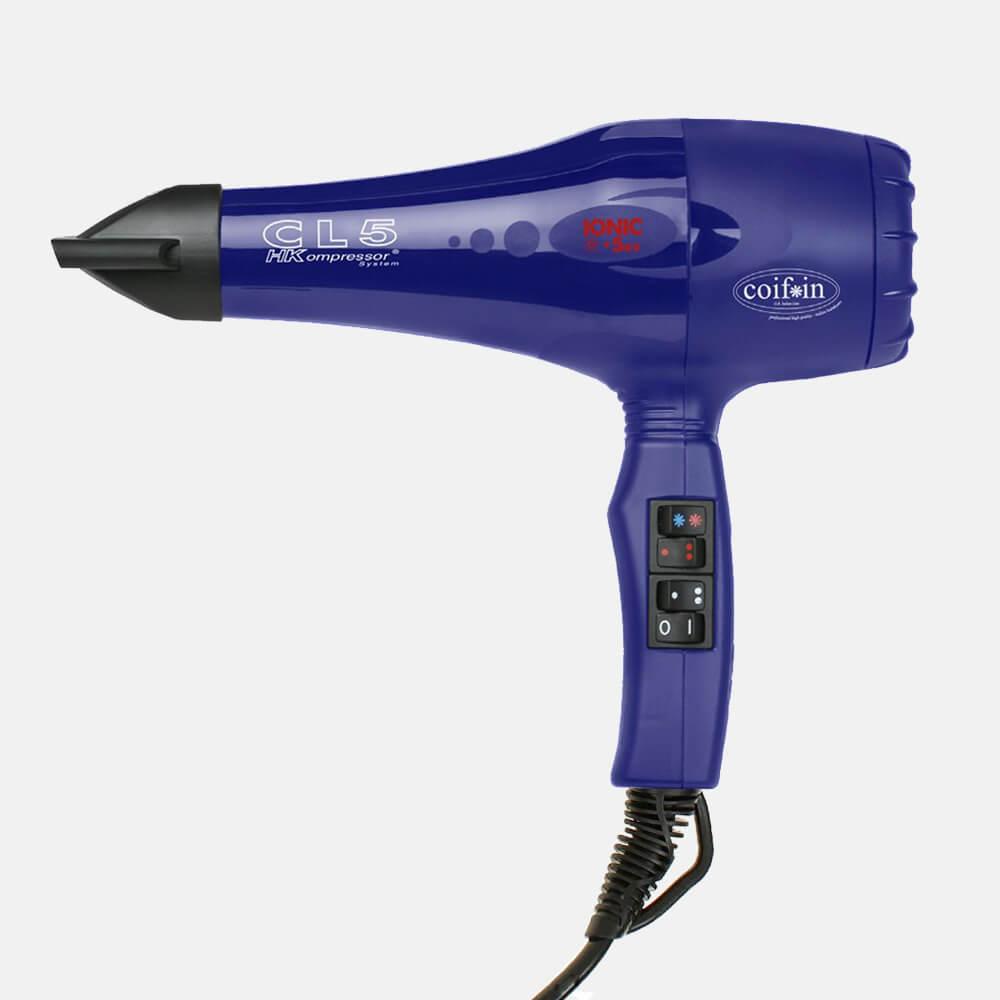 Профессиональный фен для волос Coifin CL5R-ion Blue синий с ионизацией ...