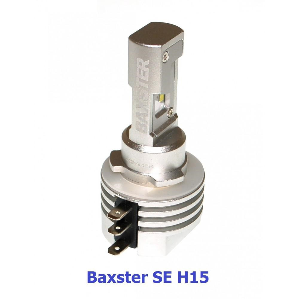LED лампы H15 12-24V 6000K 2600lm BAXSTER SE (Корея диоды Lattice) По ...