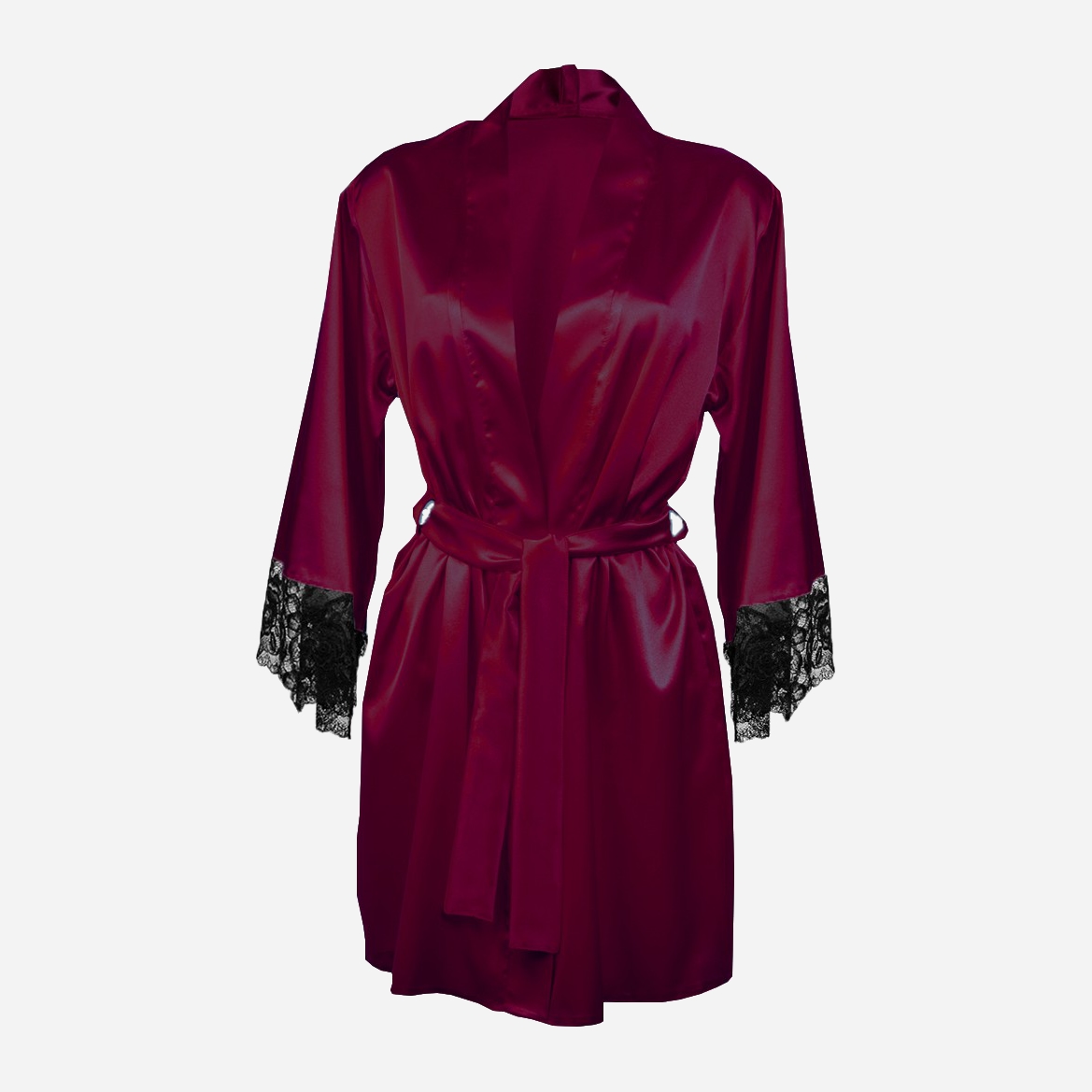 Акція на Халат жіночий DKaren Housecoat Adelaide M Crimson від Rozetka