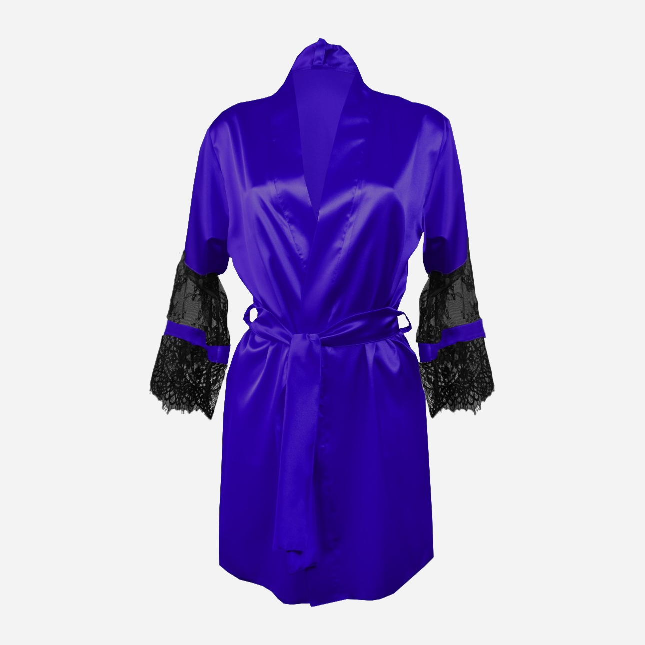 Акція на Халат жіночий DKaren Housecoat Beatrice XL Blue від Rozetka