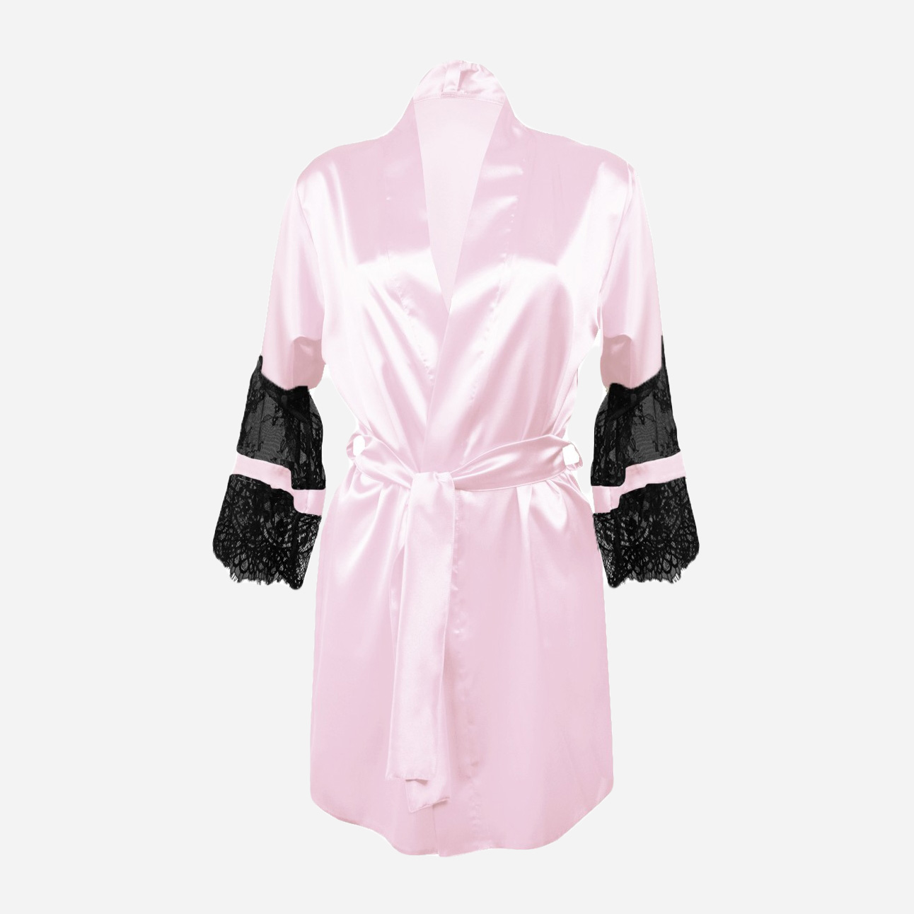 Акція на Халат жіночий DKaren Housecoat Beatrice XS Pink від Rozetka