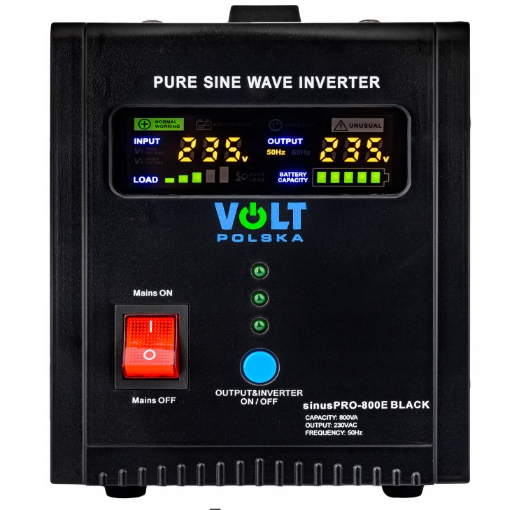 Источник бесперебойного питания ИБП Volt Polska Sinus PRO 800E ...