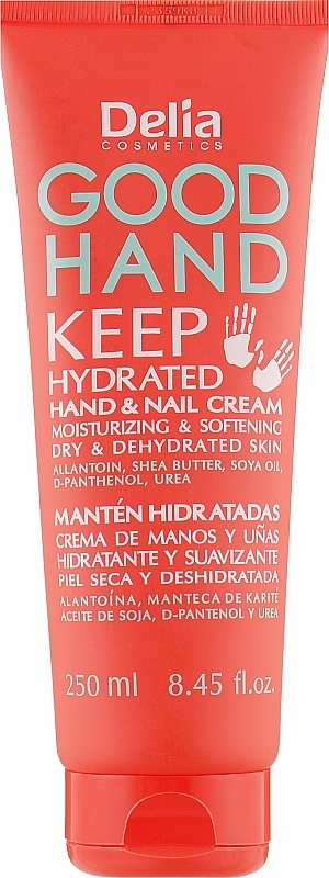 Крем для рук та нігтів "Зволожуючий" - Delia Cosmetics Good Hand Keep ...
