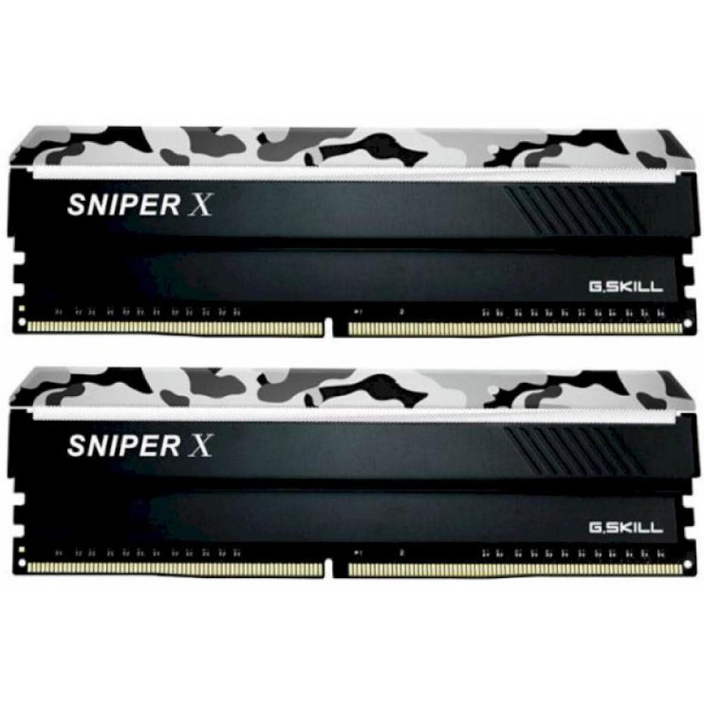 

Модуль памяти для компьютера DDR4 16GB (2x8GB) 3200 MHz Sniper X G.Skill (F4-3200C16D-16GSXWB)