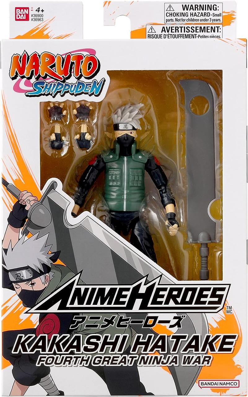 Bandai Подвижная фигурка Хатаке Какаши (Hatake Kakashi) ANIME HEROES из аниме  Наруто / Naruto. (100259.5) – фото, отзывы, характеристики в  интернет-магазине ROZETKA от продавца: Fanattributes | Купить в Украине:  Киеве, Харькове, Днепре,