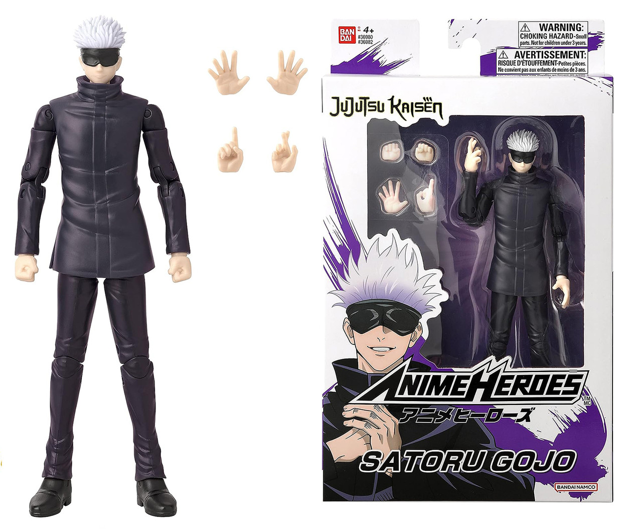 Bandai подвижная фигурка Годжо Сатору (Satoru Gojo) ANIME HEROES Магическая  битва Jujutsu Kaisen (100260.2) – фото, отзывы, характеристики в  интернет-магазине ROZETKA от продавца: Fanattributes | Купить в Украине:  Киеве, Харькове, Днепре, Одессе,