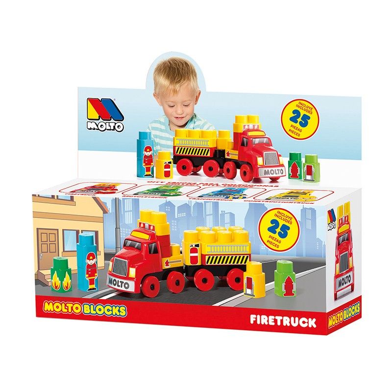 

Игровой набор Molto конструктор Грузовик 30 х 25 х 14 см (16475)